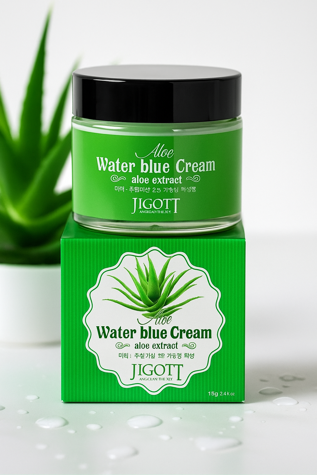 Jigott Aloe Water Blue Cream 70 ml